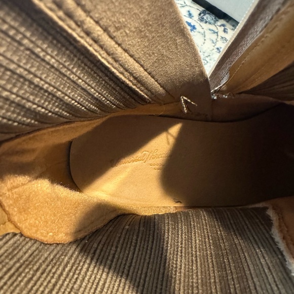 Women’s Chunky Chelsea Ankle Boots in Brown - Picture 5 of 6